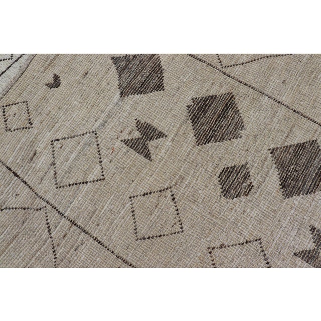 Moroccan Style Brown and Ivory Rug by Keivan Woven Arts 10'1 X 14'3 For Sale - Image 13 of 13