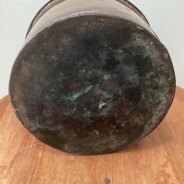 Rare Early 19th Century Collectible Hand-Hammered English Copper & Brass Tea Kettel For Sale - Image 11 of 12
