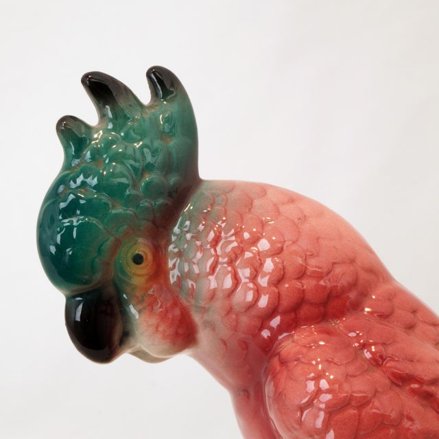 Mid Century 8” Royal Copley Cockatoo For Sale - Image 4 of 8