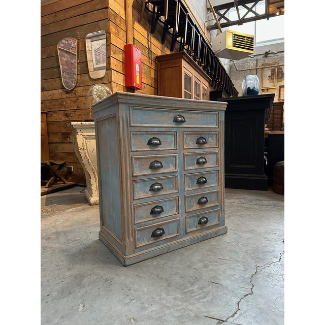 Small Workshop Cabinet, Early 20th Century For Sale - Image 10 of 10