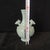 White Chinese Ceramic Vase,Guan Ware Crackle Glaze Celadon Porcelain Double Ears Vase For Sale - Image 8 of 9