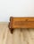 Early 20th Century Handmade Rustic Coastal Pine Bench, Walnut Stained Wood, Farmhouse, Primitive For Sale - Image 5 of 10
