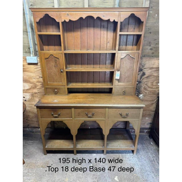 Welsh Dresser in Pine, 1880 For Sale - Image 17 of 18