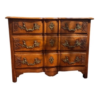 Mid 18th Century Period Rococo French Provincial Commode en Arbelete For Sale