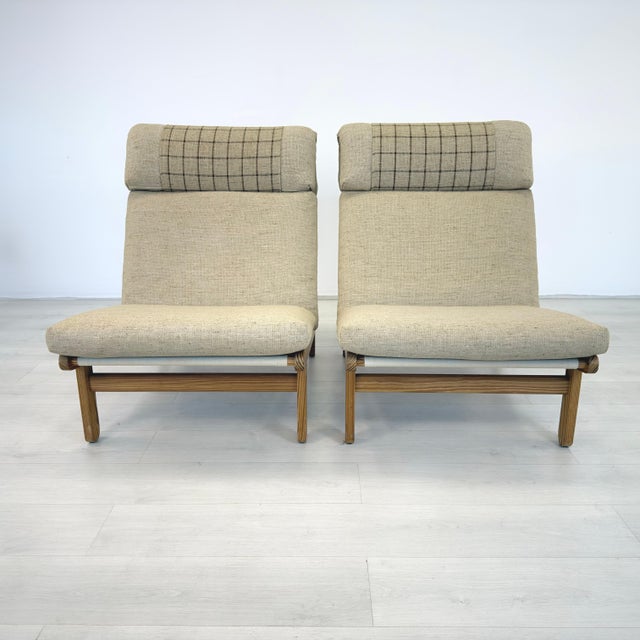 1960s Bernt Petersen Danish Lounge Chairs – A Pair For Sale - Image 5 of 12