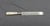 A set of 12 dinner knives, American, c. 1900, by Northampton Cutlery Co. Mother of pearl handles with sterling ferrules. 6...