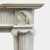 English Regency Statuary White Marble Columned Fireplace Mantel, 1820s For Sale - Image 4 of 9