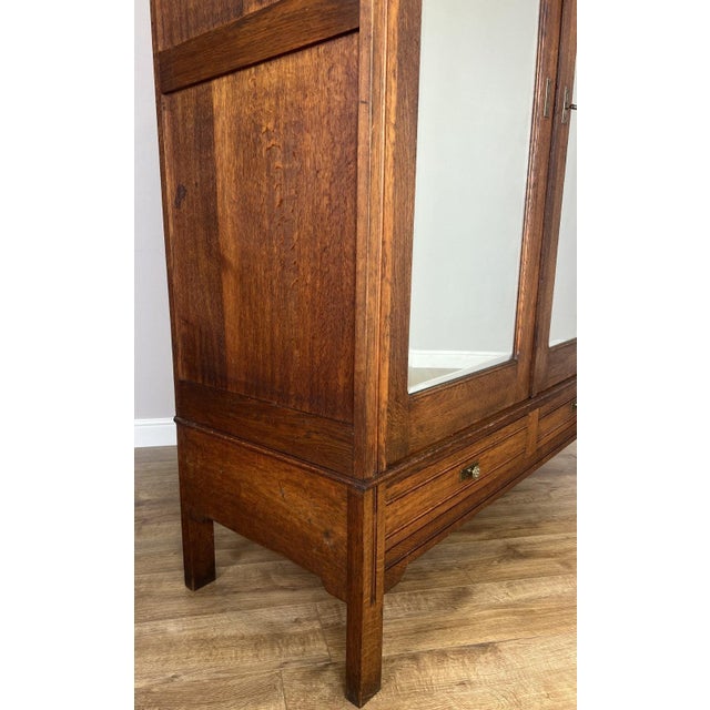 French Wardrobe in Oak For Sale - Image 11 of 13