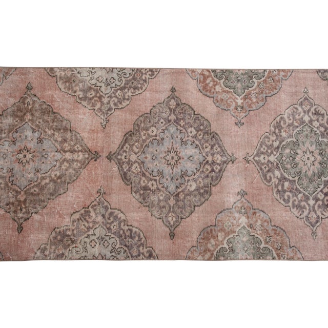 Vintage Extra Long Turkish Runner With Soft Muted Color 2'10" X 22'8" For Sale In Philadelphia - Image 6 of 13