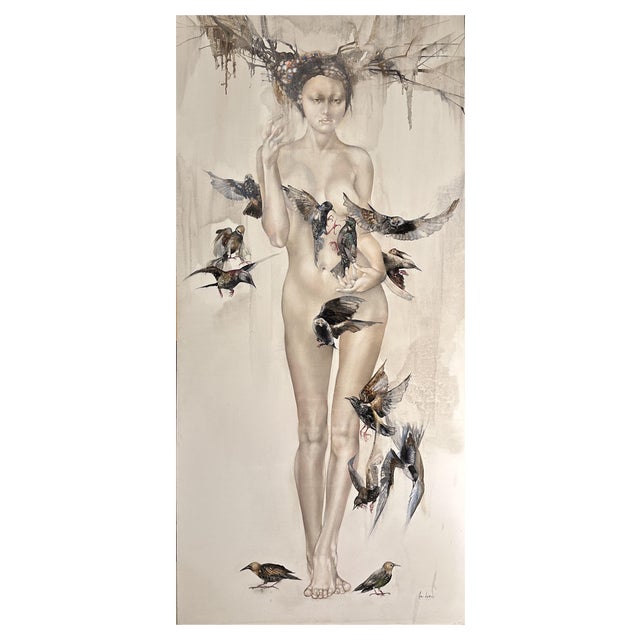 Ilze Laizane, Harmony, Oil on Canvas, 2016 For Sale