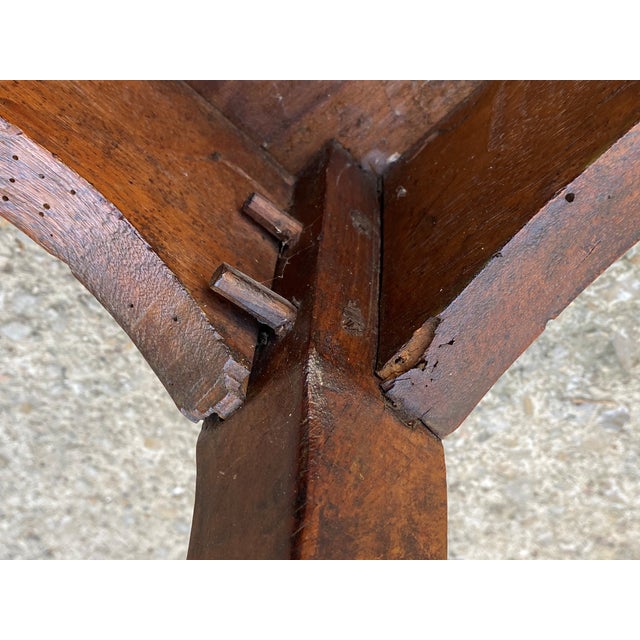 Oak Desk with 1 Drawer, 1890s For Sale - Image 16 of 18