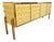 Butter Yellow Italian Sideboard with 120 Murano Glass Spheres from Justfurnituress SRL For Sale