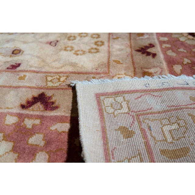 2020s Talia Oriental Red Hand-Knotted Wool Rug Carpet, Elegant Allover Design For Sale - Image 5 of 6