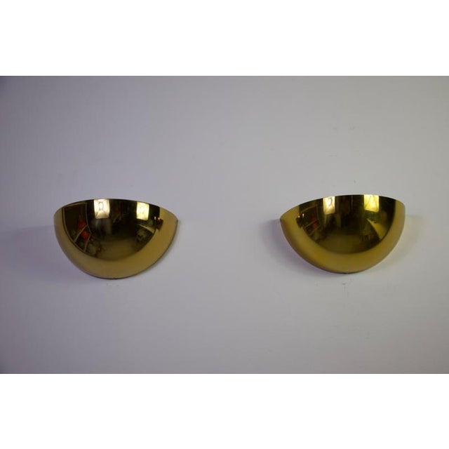 1980s Brass Wall Lamps from Stilnovo, Italy, 1980s, Set of 2 For Sale - Image 5 of 17