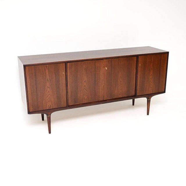 Mid-Century Modern Vintage Swedish Sideboard by Svante Skogh from Seffle Möbelfabrik, 1960 For Sale - Image 3 of 11