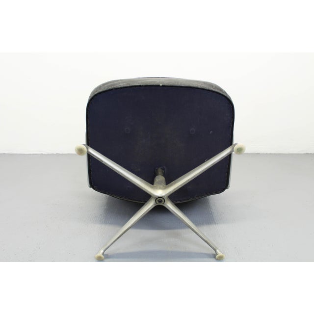 Set of Vintage Lounge Chair with Ottoman by Charles and Ray Eames for Herman Miller, 1970s For Sale - Image 11 of 12