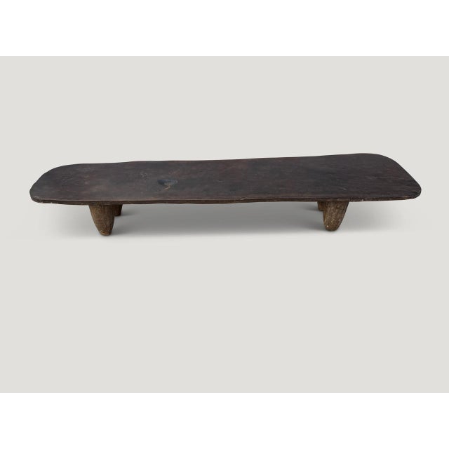 Rare Antique African Senufo Coffee Table For Sale - Image 4 of 5