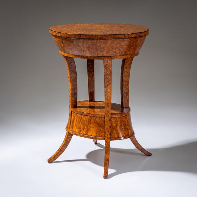 Neoclassical Charles X Side Table, France, circa 1830 For Sale - Image 3 of 6