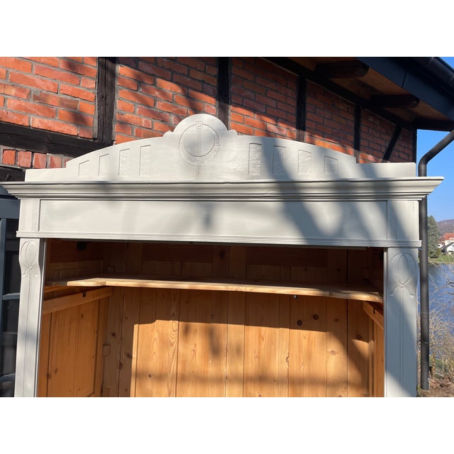 Antique Cabinet in Fir, 1890s For Sale - Image 6 of 18