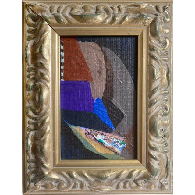 2020s "Urban Driftwood" Pair of Mini Paintings by Jessalin Beutler For Sale - Image 5 of 7