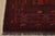 Turkmen Rug 3’5” X 5’4” Red Wool Tribal Hand-Knotted Oriental Carpet For Sale - Image 9 of 12