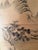 Early 20th Century Japanese Chinese Asian Calligraphy Hand Painted Six Panel Paper Screen Folding Byobu For Sale - Image 15 of 15