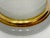 Large Itallian Mid-Century Opaline Glass Vase With Gilt Accents For Sale - Image 9 of 10