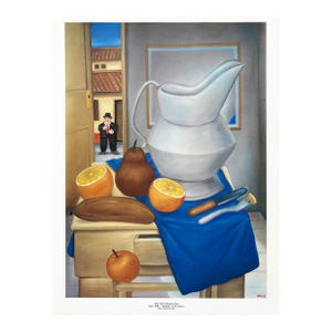 Fernando Botero 48 the Falling Orange 1983