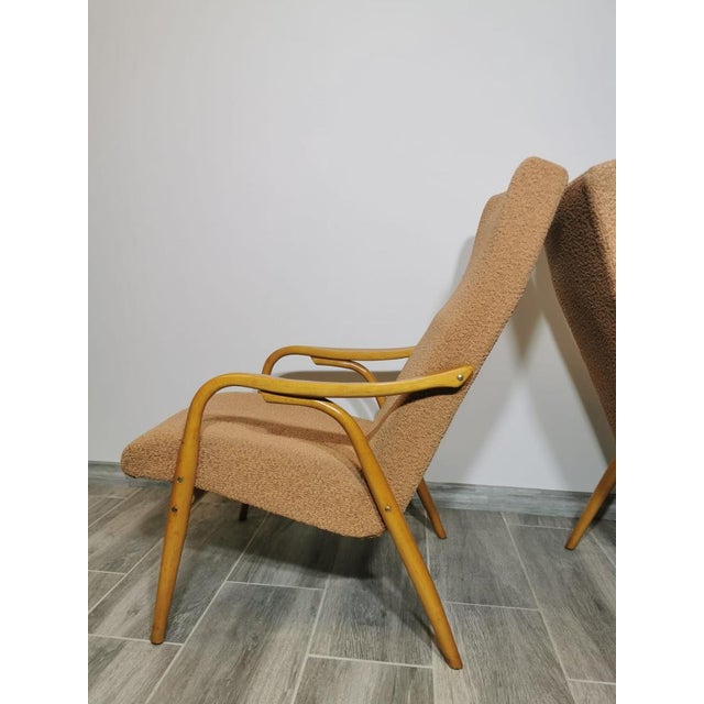 Set of Lounge Chairs by Antonin Suman for Ton For Sale - Image 16 of 18