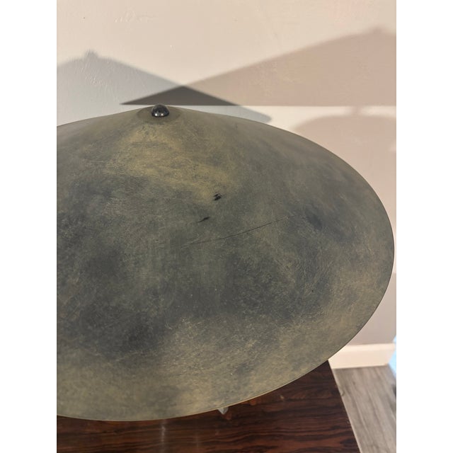 Ceramic 1980s Karl Springer Style Table Lamp For Sale - Image 7 of 9