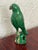 Antique Chinese Green Glazed Pottery Roof Tile Parrot For Sale - Image 10 of 10