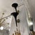 Pair of Italian metal wall lights from the 1970s. They are trumpet-shaped and lacquered both inside and out. The exterior...