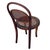 Vienna Secession Bent Oak & Cane Bistro Children's Chair Attributed to Thonet No.015 For Sale - Image 4 of 8