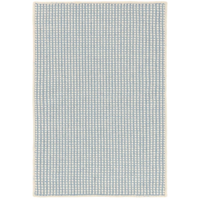 Dash & Albert by Annie Selke Pixel Sky Woven Sisal/Wool Rug, 7' 6" x 9' 6" For Sale In Boston - Image 6 of 6