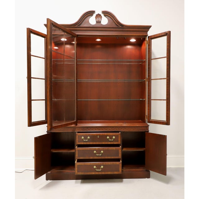 Drexel Heritage Chippendale Flame Mahogany China Chairish
