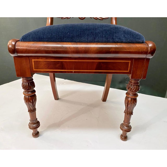Early 19th Century Early 19th Century Baltic Neoclassical Side Chair For Sale - Image 5 of 9