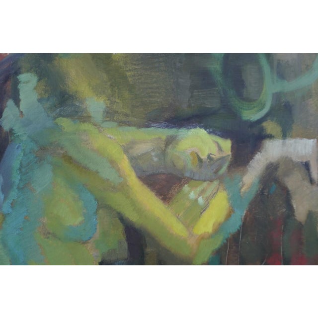 Mid 20th Century Mid 20th Century Abstract Nude by Mina Pulsifer For Sale - Image 5 of 8