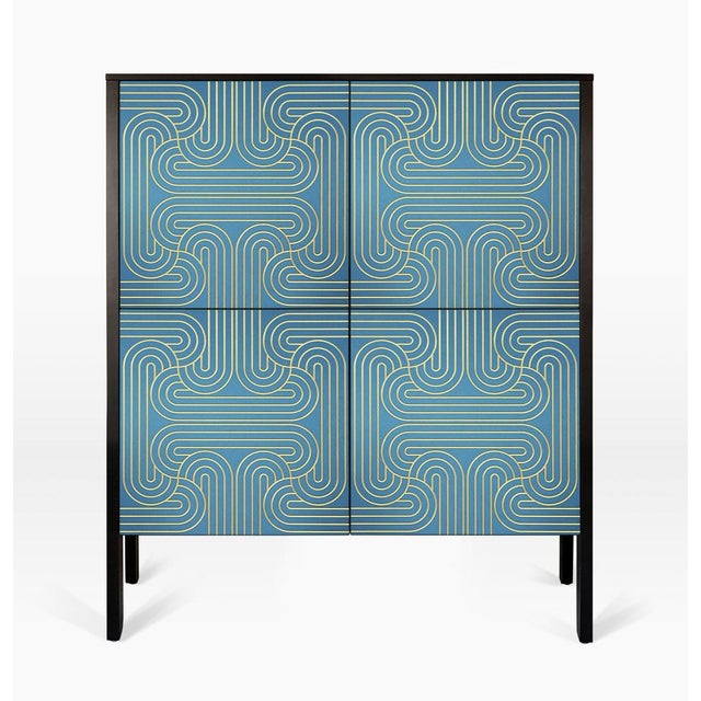 Loop Cabinet with Four Doors by Nell Beale For Sale - Image 6 of 12