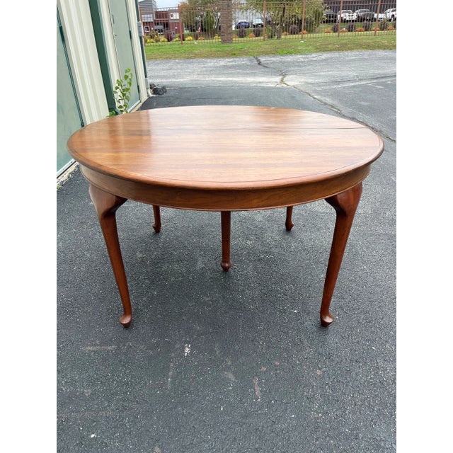 Brown Early 20th Century American Oak Extension Dining Table For Sale - Image 8 of 12