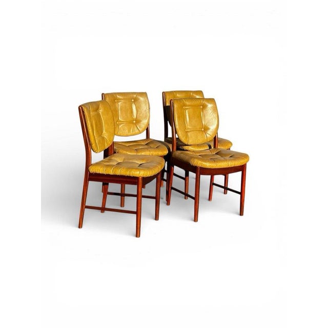 Mid-Century Mordern Dining Chairs, Set of 4 For Sale - Image 12 of 12