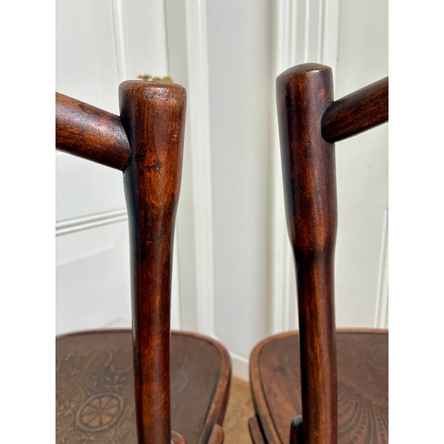 No 56. Chairs by Michael Thonet for Gebrüder Thonet, 1920s, Set of 6 For Sale - Image 13 of 14