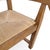 Vintage Armchairs in Oak with Rush Weave, Set of 2 For Sale - Image 9 of 10