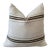 Libeco Home Tinos 100% Linen Stripe Pillow With Down Insert For Sale