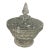 Vintage Anchor Hocking Clear Glass Candy Dish With Lid For Sale