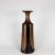 Mid-Century Modern Tall Signed Ceramic Chocolate & Cinnamon Glazed Vase For Sale - Image 3 of 11