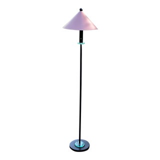 1980s Post Modern Memphis George Kovacs Geometric Floor Lamp For Sale