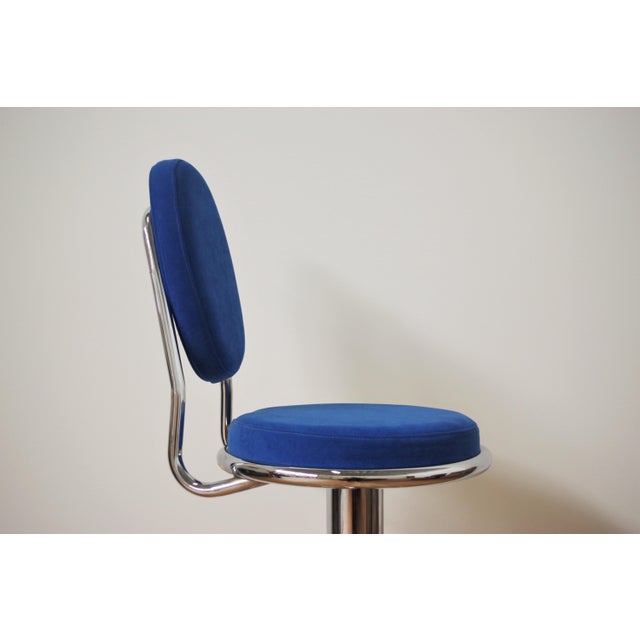 Chrome Rotating Stool, 1990s For Sale - Image 16 of 18