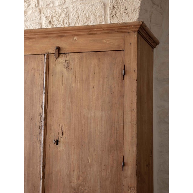 Light Brown Tuscan Cabinet in Poplar For Sale - Image 9 of 11