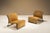 Saporiti Italia Nubuck Leather Lounge Chairs by Vittorio Introini for Saporiti, Italy, 1960, Set of 2 For Sale - Image 4 of 15