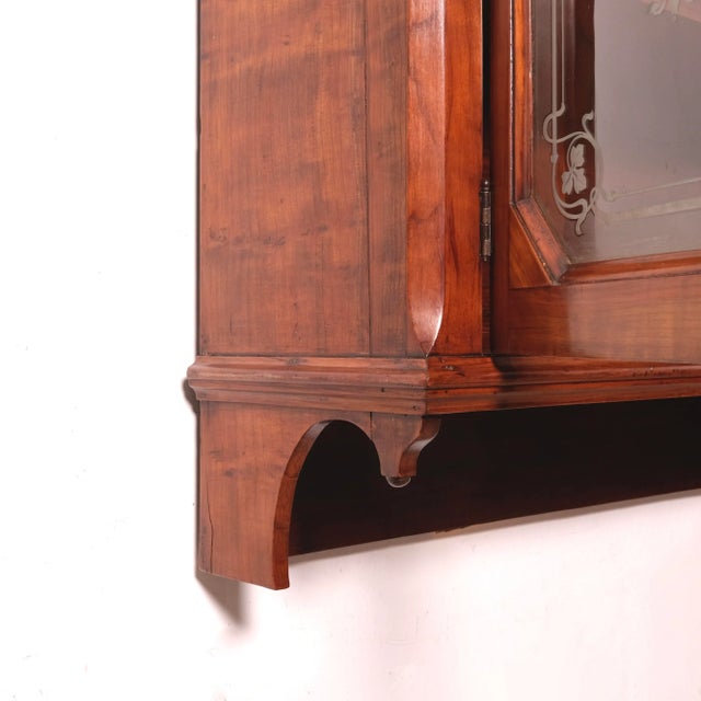 Antique Wooden Display Cabinet, 1930s For Sale - Image 10 of 18